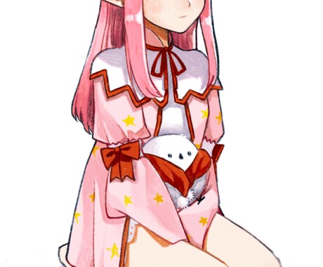 美少女イラストを描きます お目々がキラキラな貴方だけの可愛い女の子を描きます! イメージ2