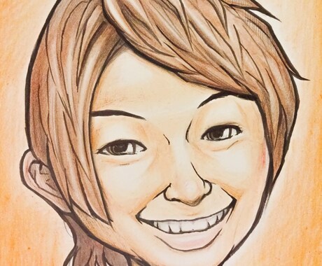 似顔絵、イラスト、描きます アイコンなどにオススメ！手書きのあったかいイラスト！ イメージ2