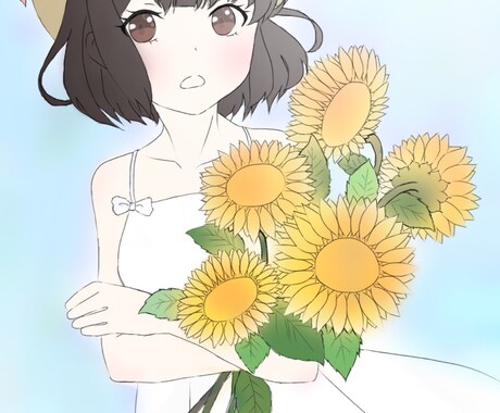 デジタルイラストの色塗りします 色塗りめんどくさいなーって人ぜひ！ イメージ2
