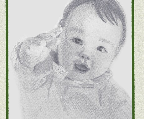 お写真を元に、リアルなデッサン風似顔絵を描きます 商用利用OK！プレゼントに◎お写真を組み合わせても◎ イメージ2