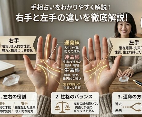 写真ひとつであなたの恋愛、仕事など正確に占います 恋愛、仕事、友人関係、お金のことなどをプロの占い師が鑑定。 イメージ2