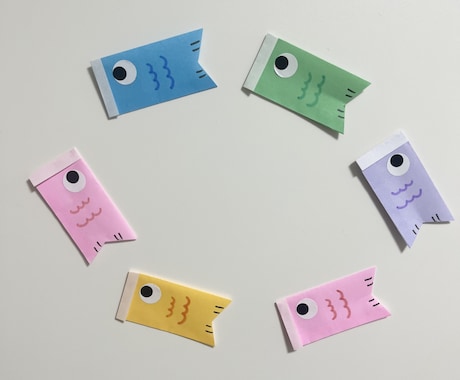 こどもの日に向けて壁面飾りや折り紙飾りを代行します 元保育士です。施設や場所に応じてお作りします！ イメージ2