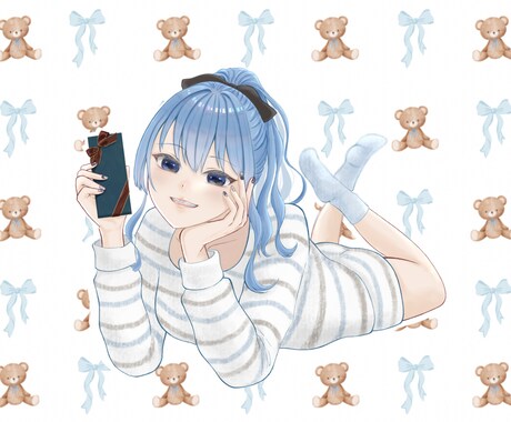 可愛い人物イラスト作ります 【期間限定価格】早め・キレイめなイラスト欲しい方！ イメージ2