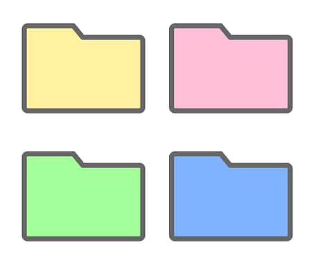PCのファイルをフォルダに分けて整理します 書類ファイルや撮りだめた写真、欲しい時に見つけやすく イメージ1