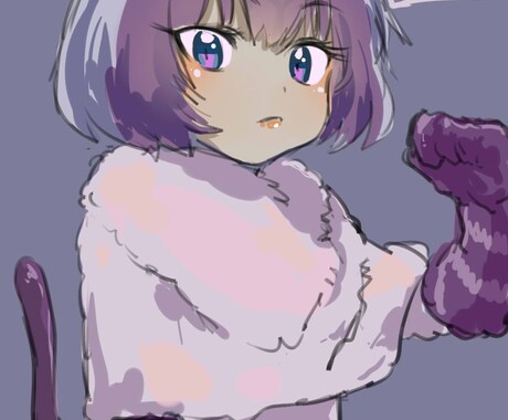 オタクのペットをフレンズ化します お家のペットをフレンズ化して軽いデジタルイラストにします。 イメージ1