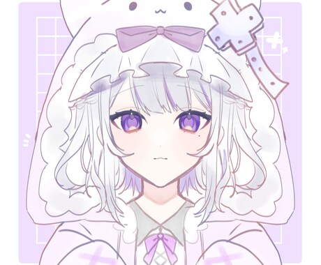2000円で簡易イラスト描きます 簡易イラスト&表情差分＋1でお描きします。 イメージ2