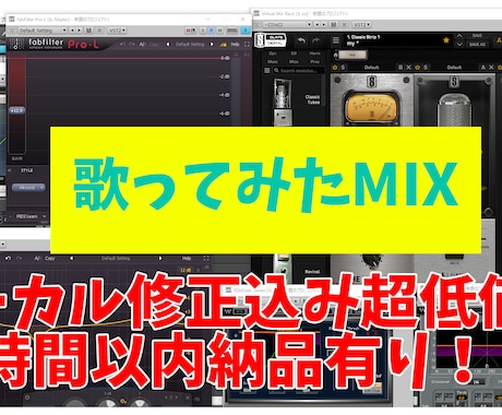 歌い手様の声質を活かすミックスを提供します Vやイラストアイコンでの活動の方大歓迎です！ イメージ1