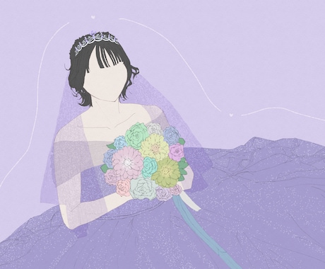 あなたの思い出のお写真をイラストにします あなたのお写真を淡色かつ暖かみのあるイラストに仕上げます！ イメージ1