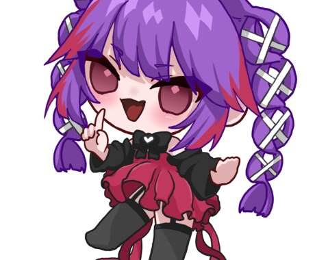 オリジナルキャラをデフォルメで描きます 使いやすいミニキャラが必要な方へ イメージ2