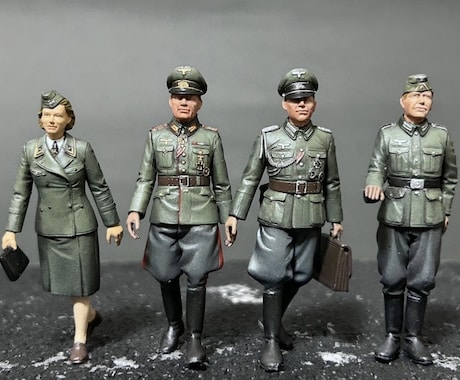1/35   フィギュア　プラモデル製作代行します ミリタリーフィギュア専門の塗装済み完成品の製作代行になります イメージ2