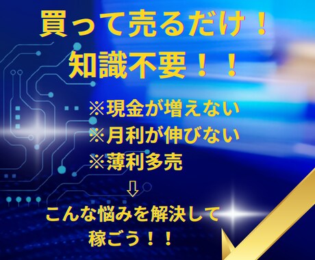 ３ステップ転売　限定販売します 転売で悩む全世代に【自分で稼ぐ力】を手に入れてもらいます！ イメージ2