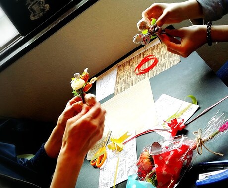 大切な人へのギフトにキャンディブーケレッスンします お菓子で作る【お祝いの花束】レッスンしませんか？ イメージ2
