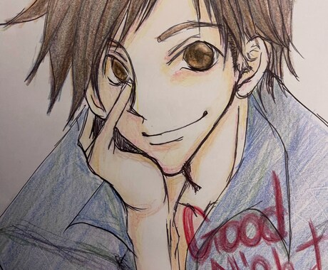 観賞用から商用まで！アイコンやイラスト制作致します 男の子や中性的なイラストが得意です！夢絵や挿絵などにも♪ イメージ2
