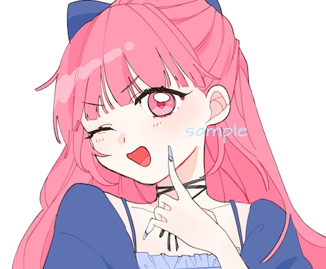 格安でかわいいイラストお描きします 最短1日で納品。SNSアイコン、グッズ等に！ イメージ1