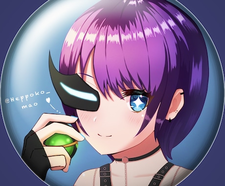 アイコン描きます SNSで使えるオリジナルのアイコンを作ります イメージ1