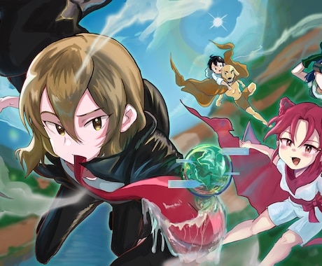 みんなが楽しくなるようなイラストを描きます 温かみのある可愛いイラストを目指してます イメージ1
