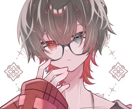 バストアップイラスト描きます アイコンにも使えるバストアップイラスト作成します イメージ2