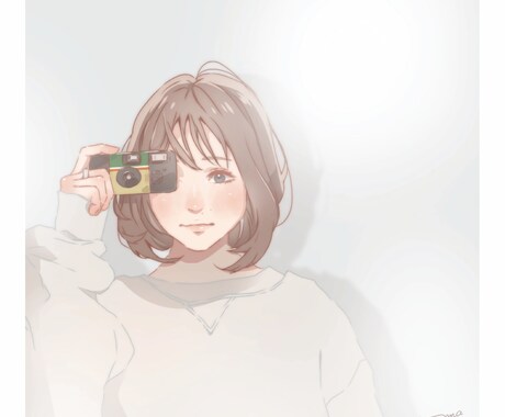 透明感と温かみあるイラストお描きします 男性にも女性にも親しみやすい印象の絵を心を込めて仕上げます イメージ2