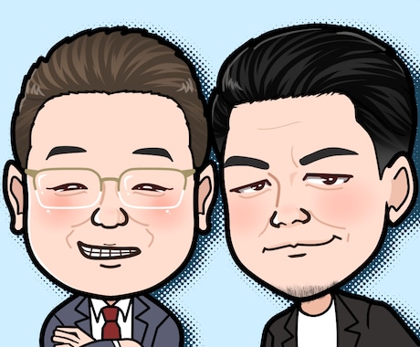 親しみやすい似顔絵イラストをお描きします 【デジタル】名刺や記念日、グッズ販売などの用途でどうぞ！ イメージ2