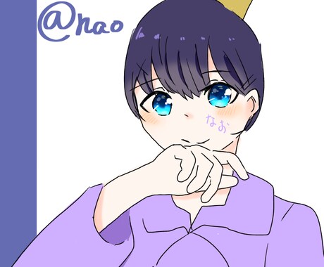 素敵な活動者さんのアイコン書きます 最短1日!?Twitter向けのアイコンをお描きします。 イメージ1