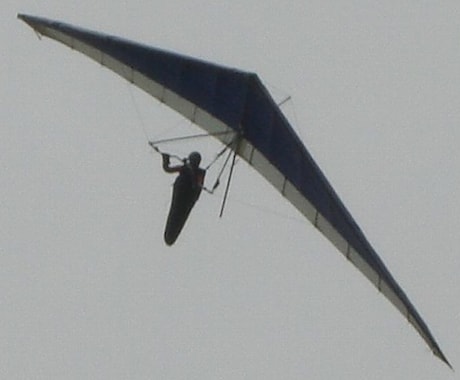 ハンググライダーであなたに代わって飛びます ハンググライダーでの飛行サービス イメージ1