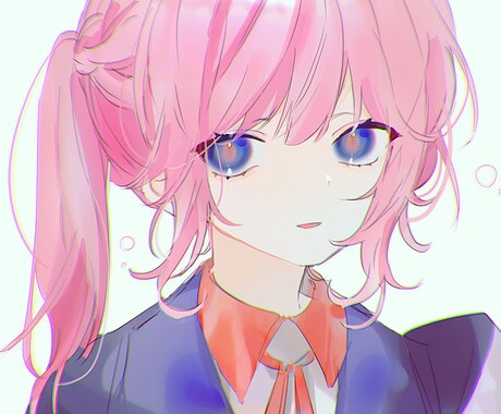 綺麗な絵柄で素敵なアイコンを描きます バストアップ中心で、お顔が映えるアイコンを目指します！ イメージ2