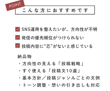 SNS投稿戦略＋使える投稿文10選お渡しします 発信の迷いをなくす言葉と整う戦略をお届け イメージ2