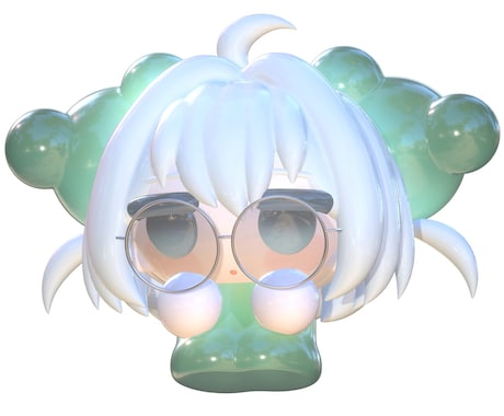 ちび3Dムービーを制作します 配信画面に置くととてもかわいいです◎ イメージ2