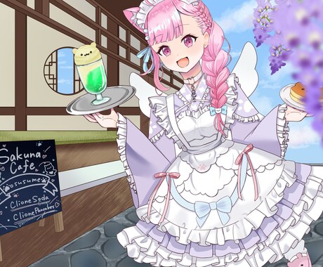 女の子のイラスト描きます イメージ1