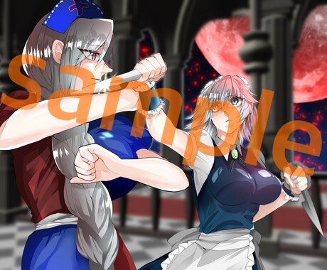 お好きなイラスト、漫画お描きします アイコン、ヘッダー、サムネ、1枚絵、短編漫画など イメージ2