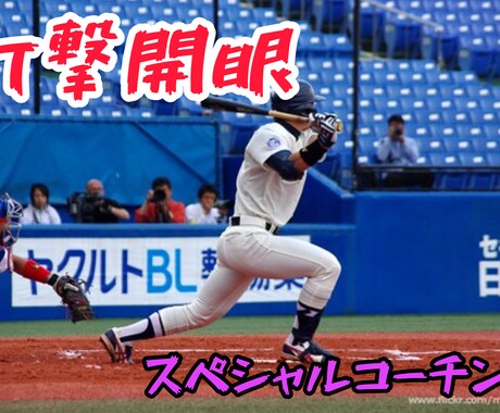 打撃・守備の極意教えます 小学生から草野球選手まで気になることを全て解決します！ イメージ1