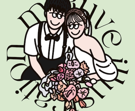 ポップなイラスト描きます お手持ちのお写真でポップなイラストを作成します イメージ2