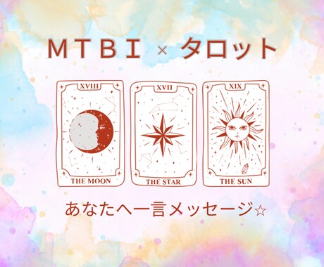 MBTI風16タイプ診断＆一言メッセージを届けます 画像から楽しく16タイプ診断♪一言メッセージ付き！ イメージ1