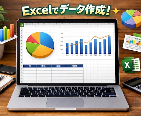 Excelの資料を作成、ブラッシュアップします 見やすく、伝わりやすく仕上げます。 イメージ1