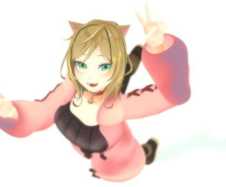 Vtuber向けの3DCGモデルを作ります 可愛いキャラクターを全身動かしてみたい方へ イメージ2