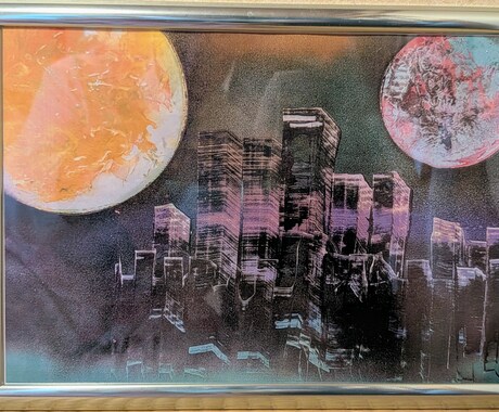 癒しの宇宙アートを販売しております スピリチュアルカウンセラーが描く癒しのアート イメージ1