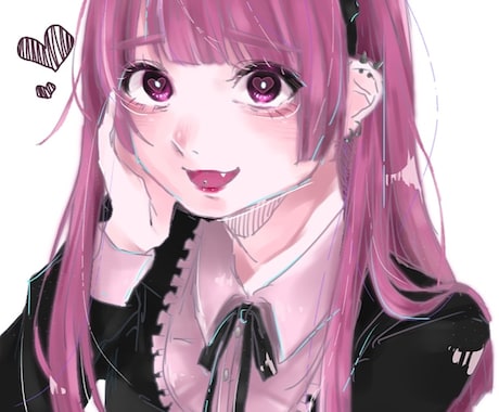 sns用アイコン描きます 等身〜デフォルメまで対応しております！ イメージ1