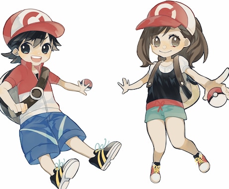 かわいいミニキャラ、デフォルメキャラ描きます イメージ1