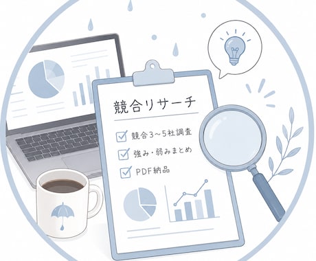 AIで競合リサーチします イメージ1