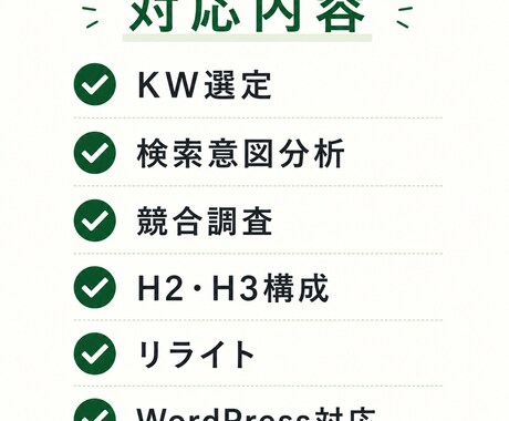 検索意図を分析したSEO記事構成を作成します 競合調査をもとに読まれる記事構成をご提案します イメージ2