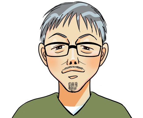 正面似顔絵アイコンお絵描きします なる早でご対応！ちょいマンガっぽい似顔絵アイコン！ イメージ2