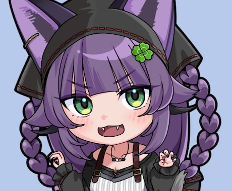 ちびキャライラスト制作いたします SNSのアイコンやグッズ制作などにおすすめ イメージ1