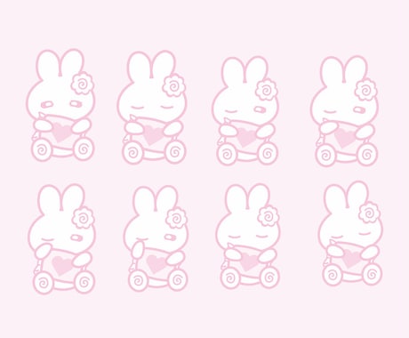 ゆめかわ♡あなただけのキャラクターを制作します あなただけの可愛いオリジナルキャラクターを制作いたします♡ イメージ2