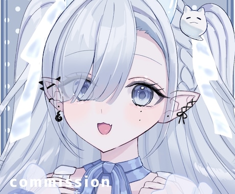 あなただけの可愛いSNSアイコンを描きます 瞳が印象的で可愛い♡11月末まで実績作りの為特別価格 イメージ1