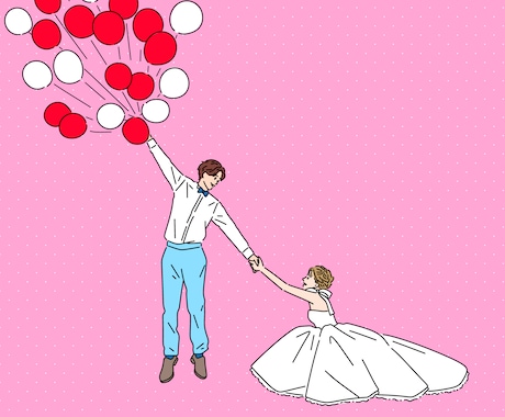 韓国風＊ウェルカムボードイラスト描きます 結婚式のテーマカラーに合わせたウェルカムボードイラスト イメージ2