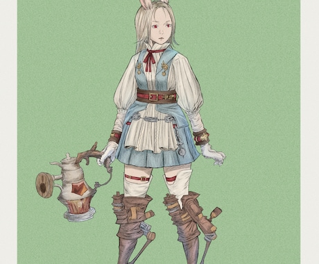 修正数無制限であなたの理想のイラスト作成します ヒアリングをしっかり行いつつ修正無制限で絵を描きます! イメージ2