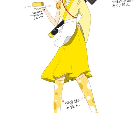 躍動感のあるキャラクターイラストを描きます 魅力的溢れるオリジナルキャラクターを描きます イメージ2