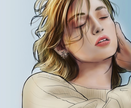 リクエストにお応えした雰囲気のあるイラスト描きます キーワード、イメージからでもOKです○ イメージ2