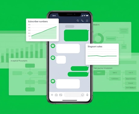 放置LINEの機会損失を診断します 現役広告運用者がLINEを診断 イメージ1