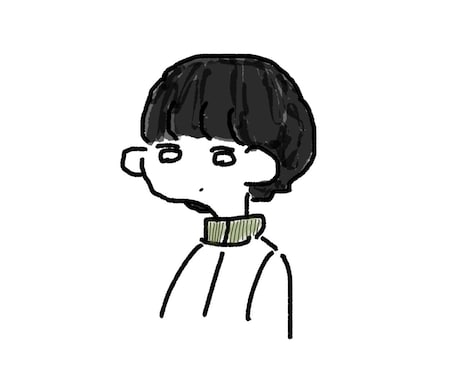 脱力感のある可愛いイラストを描きます SNSのアイコンや投稿に使える脱力感のある絵を描きます イメージ2